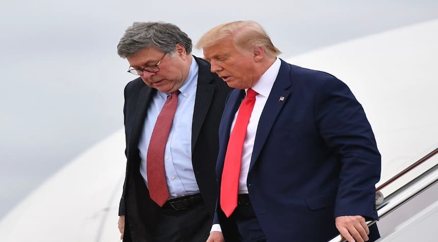 Barr Blasts 'Political' Trump Hush Money Case, Warns of 'Real Threat' from Progressive Left