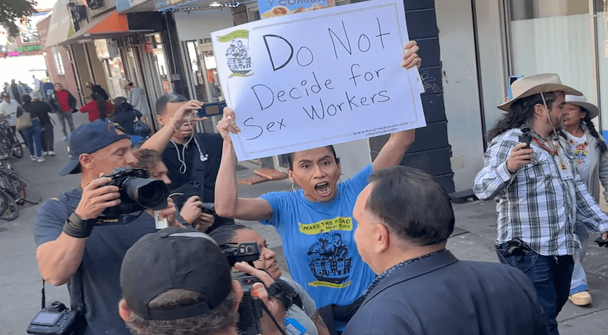 Democrat Politician Run Out of AOC’s ‘Red Light’ District After Supporting Police Crackdown on Open-Air Prostitution