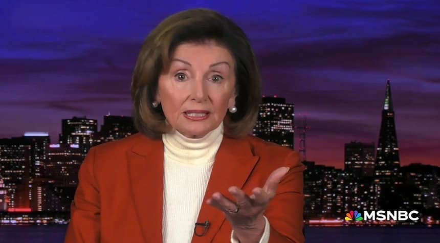 Nancy Pelosi's Explosive Reaction to MSNBC Host Revealing Truth About Biden's Economy