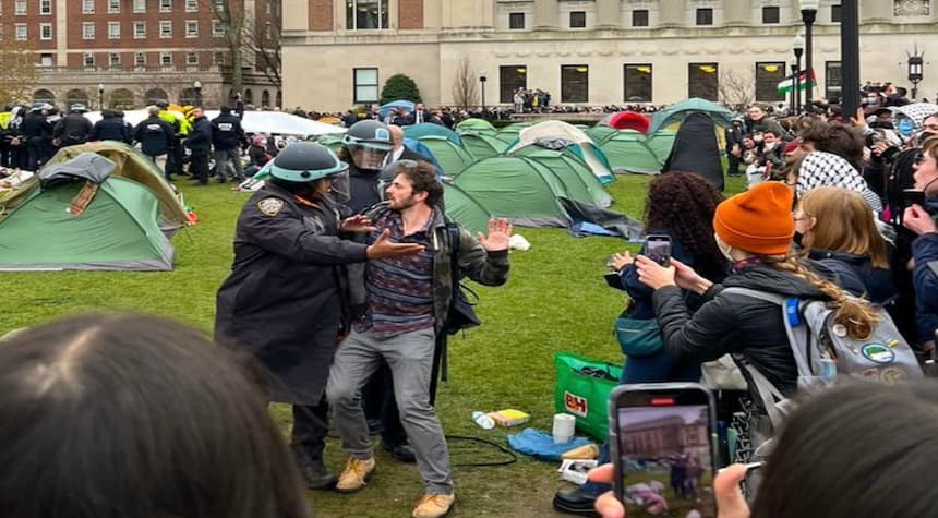 Whining Begins After NYPD Shuts Down Columbia Pro-Hamas Encampment