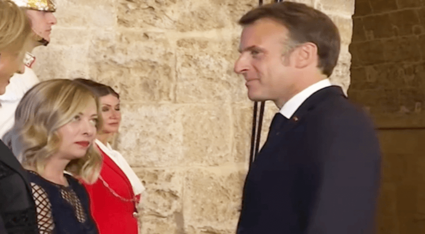 Italian PM Giorgia Meloni's Intense Death Glare at Emmanuel Macron Stuns G7 Summit
