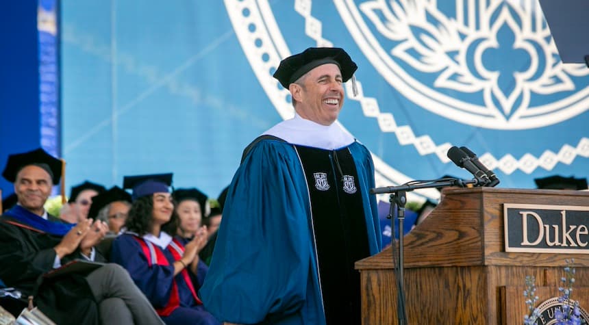 Jerry Seinfeld's Duke University Commencement Speech Sparks Antisemitic Walkout