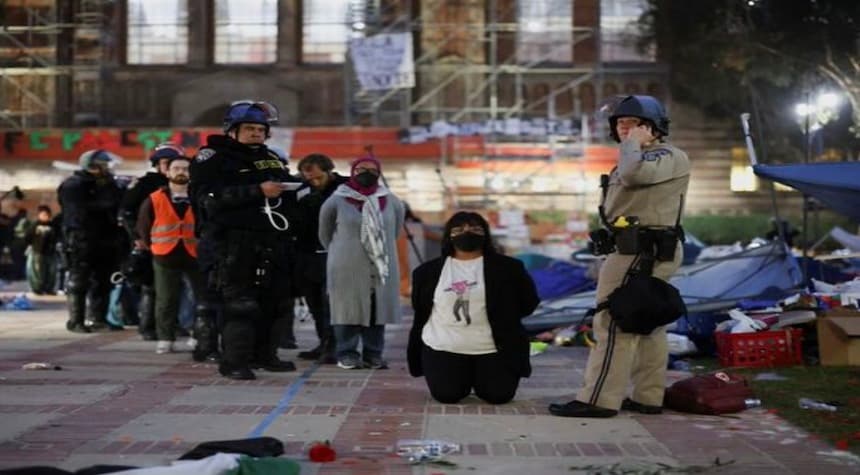 UCLA Activists Arrested Unmasked, Plead: "Don't Let Us Down"