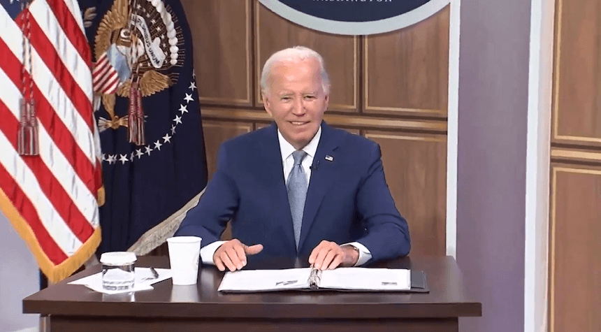 President Biden Smiles Silently, Ignores Press Questions for a Full Minute at White House Event
