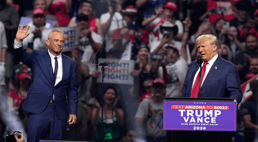 RFK Jr. Surprises as Special Guest with Trump at Glendale, AZ Event—Watch Full Remarks