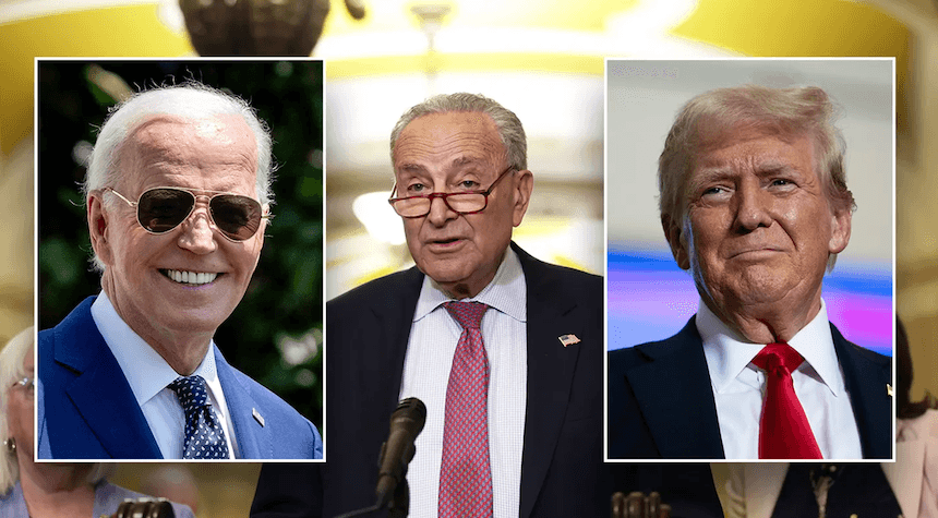 Schumer Silent on Biden’s Oil Purchase After Criticizing Trump’s 'Big Oil Bailout'