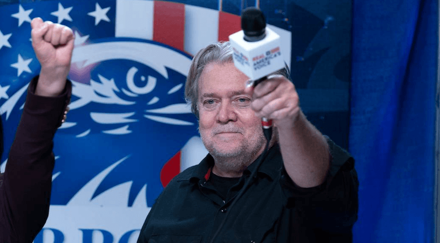 Steve Bannon's Unusual Encounter with Michigan GOP Chair Kristina Karamo Amidst Controversy