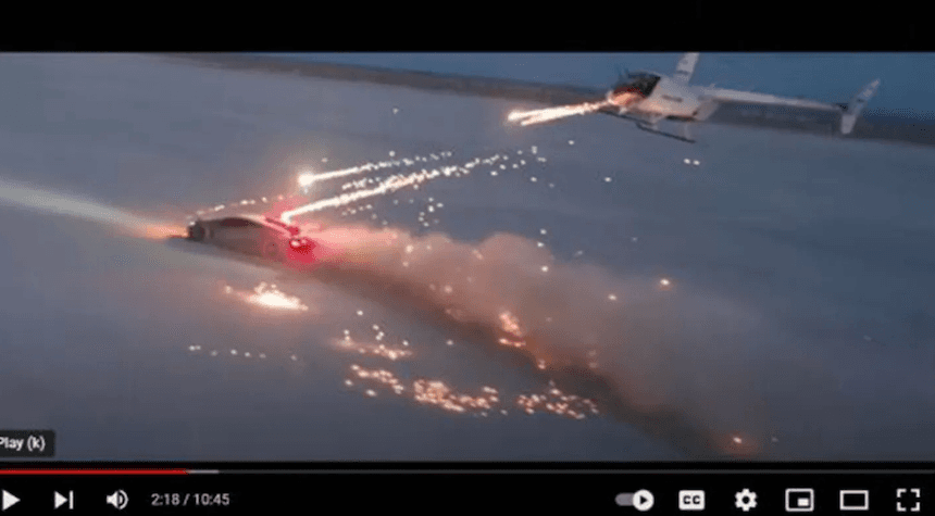 YouTuber Faces Charges After Helicopter Fireworks Stunt Targets Lamborghini in California Desert