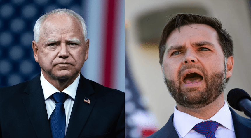Tim Walz Dodges Responsibility for Stolen Valor Scandal, Blames It on ‘Bad Grammar’