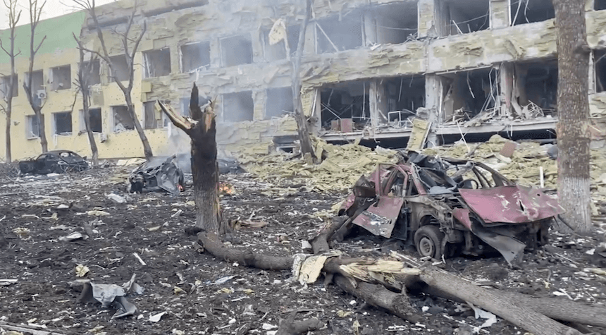 World Distracted by Israel Controversy as Russia Bombs Children's Hospital in Broad Daylight